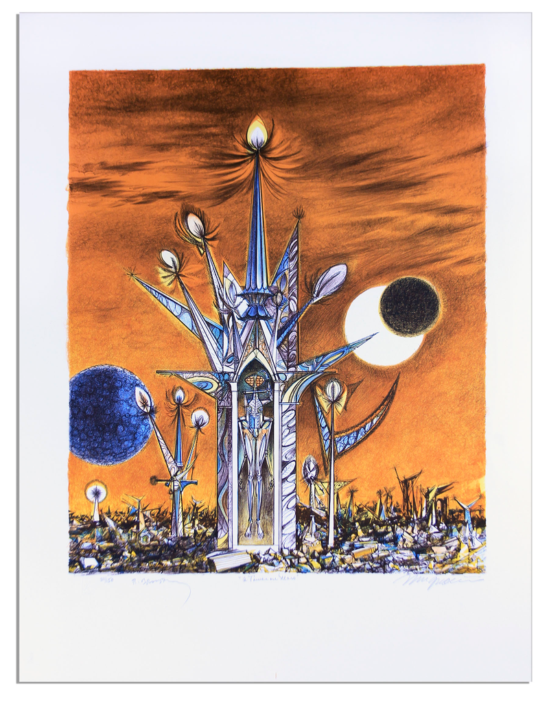 Illustration for article titled Some Of The Brilliant Art You Could Own From Ray Bradbury's Collection
